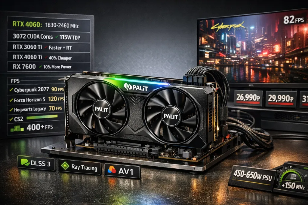 Купить 4060 недорого: подробный обзор, сравнение характеристик, рекомендации по выбору и покупке, производительность в играх, совместимость с ПК и советы перед заказом