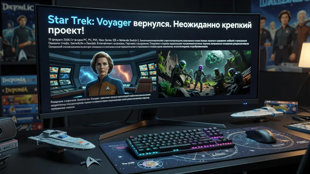 Star Trek: Voyager вернулся. Неожиданно крепкий проект!